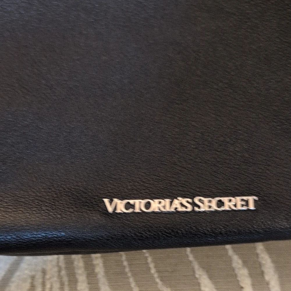 Victoria's Secret Black Fringe Shoulder Bag